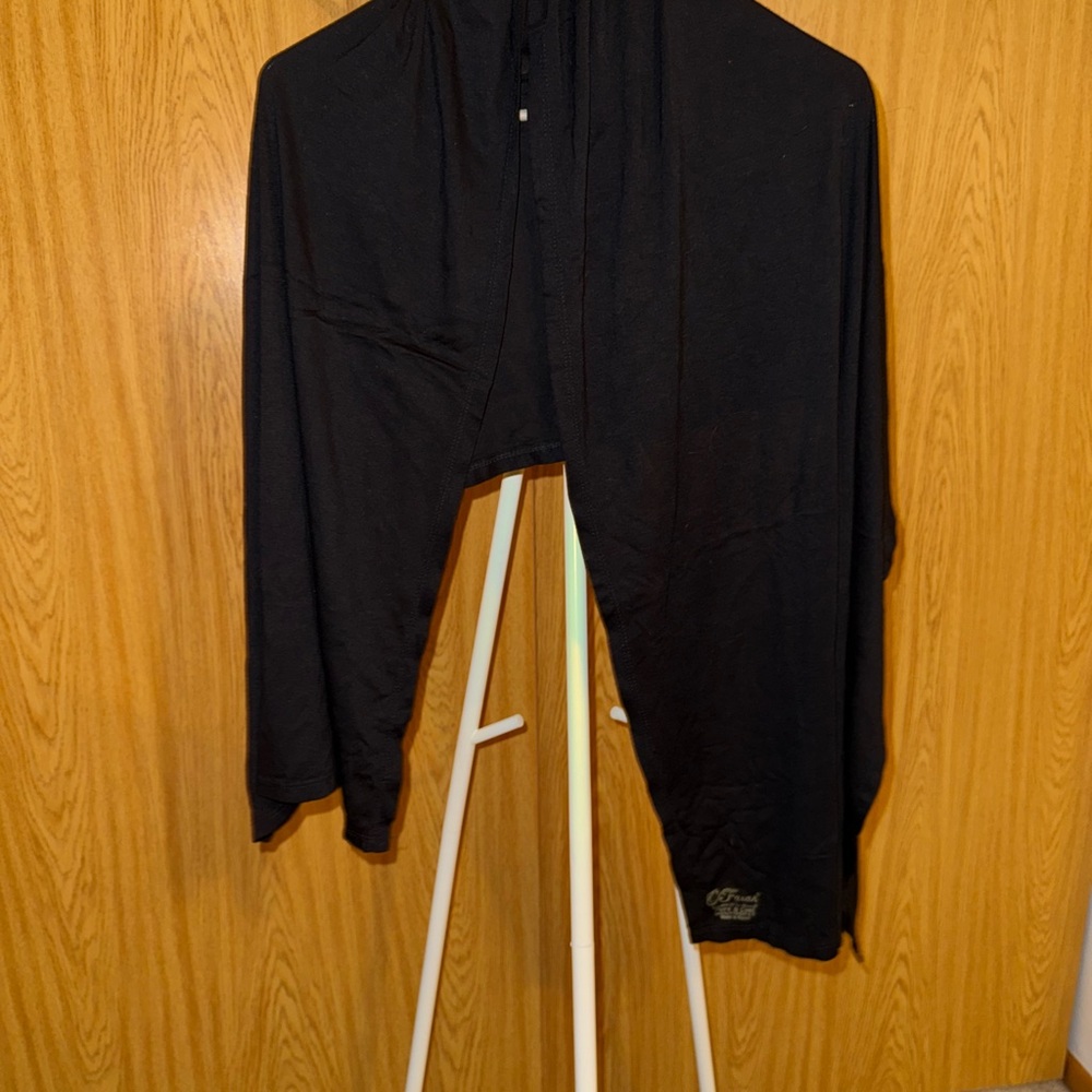 Black Jersey Hijab Shawl Scarf Wrap